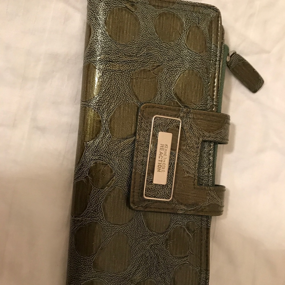 Crocodile leather wallet
